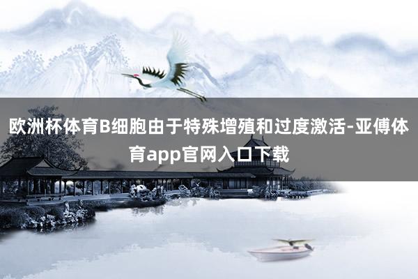 欧洲杯体育B细胞由于特殊增殖和过度激活-亚傅体育app官网入口下载